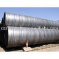 carbon steel welded spiral steel pipe / tube pipeline API 5L